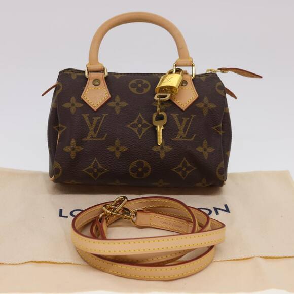 LOUIS VUITTON Monogram Mini Speedy Hand Bag M41534 - Picture 12 of 16